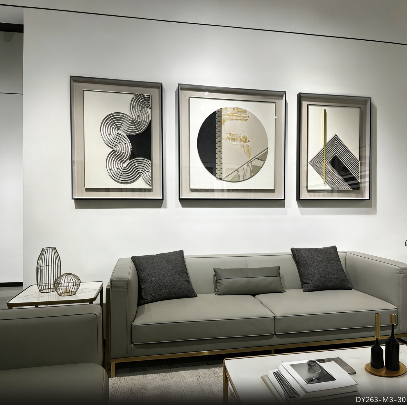 Living Room Wall Art DY263-M3-30 in an interior setting
