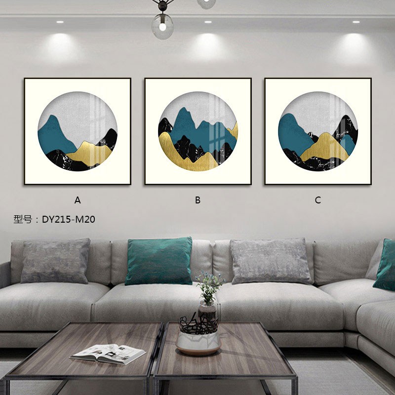 Living Room Wall Art DY215-M20 in an interior setting