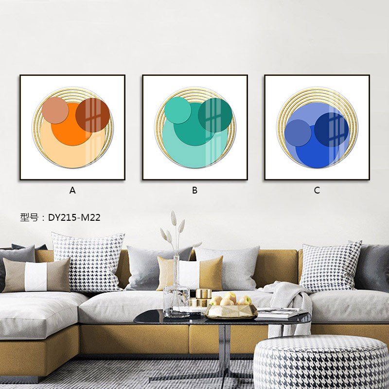 Living Room Wall Art DY215-M22 in an interior setting