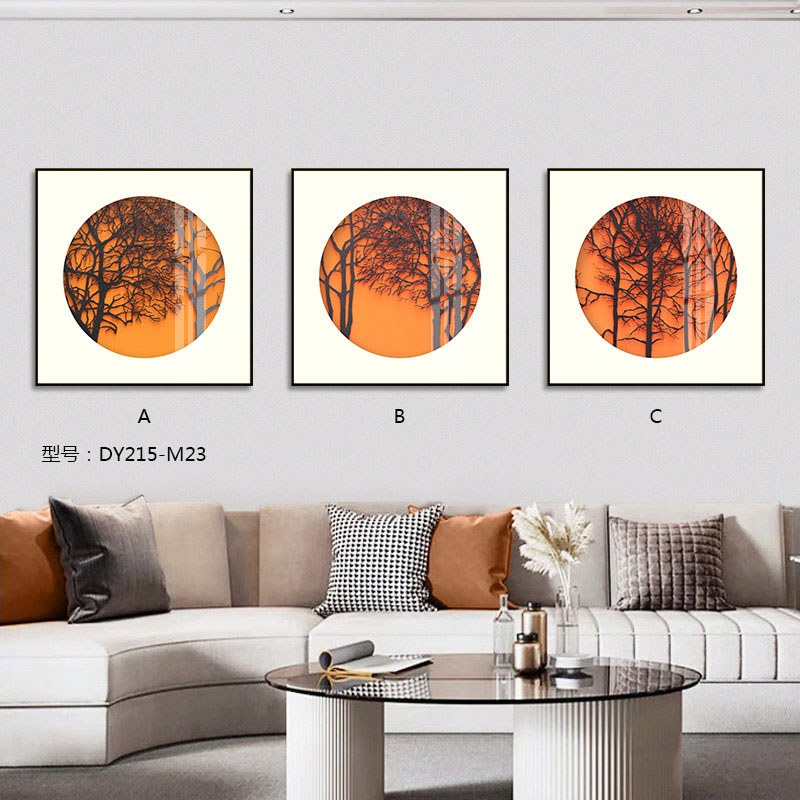 Living Room Wall Art DY215-M23 in an interior setting