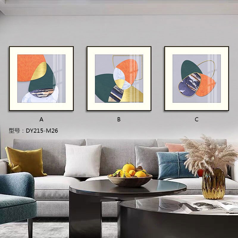 Living Room Wall Art DY215-M26 in an interior setting