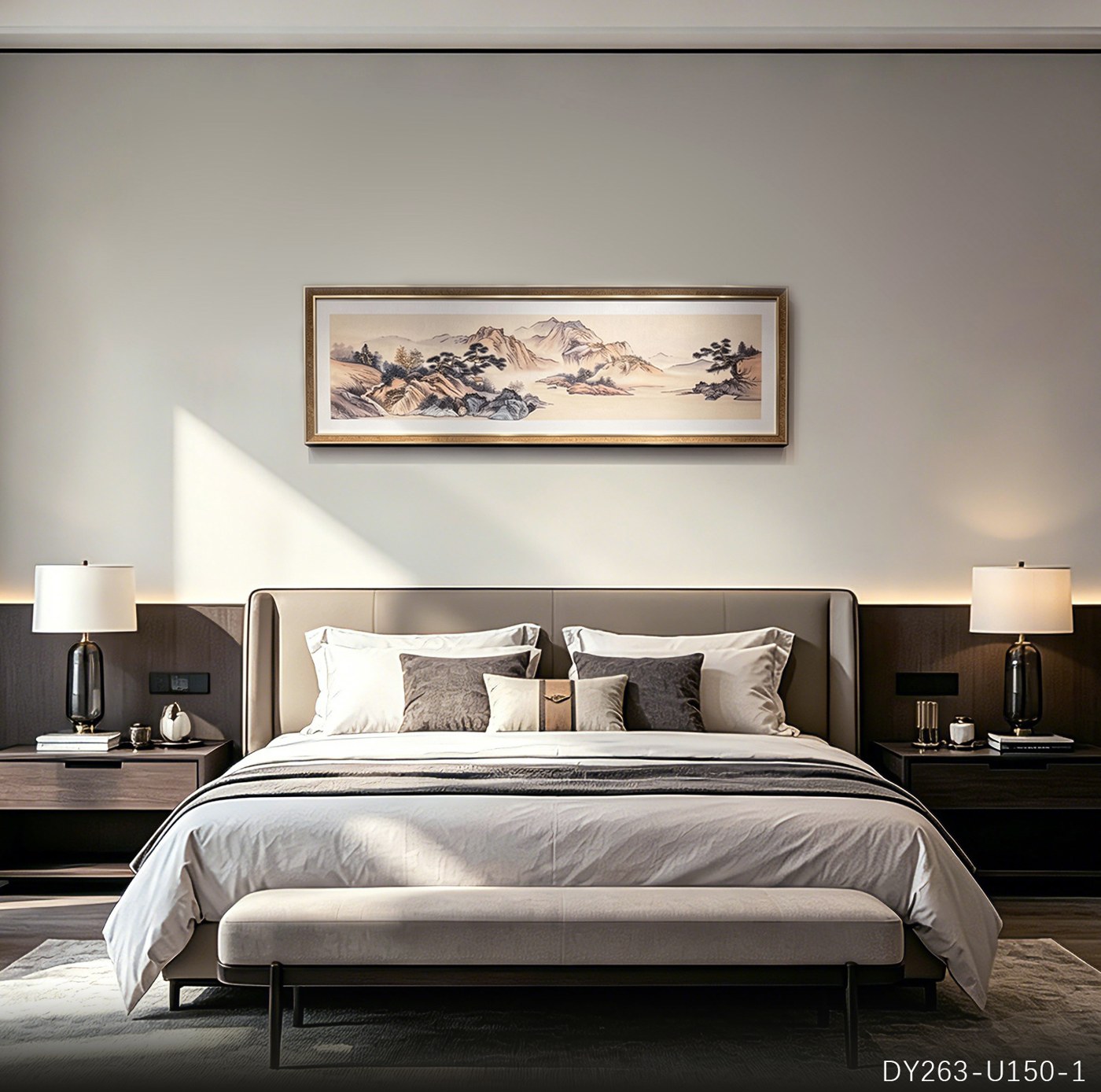 Bedroom Wall Art DY263-U150-1 in an interior setting