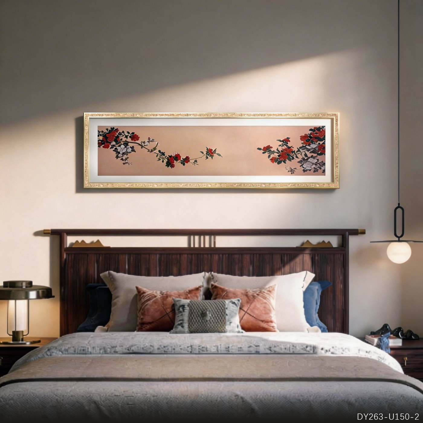 Bedroom Wall Art DY263-U150-2 in an interior setting
