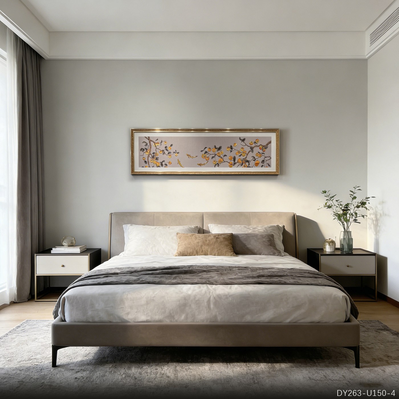 Bedroom Wall Art DY263-U150-4 in an interior setting