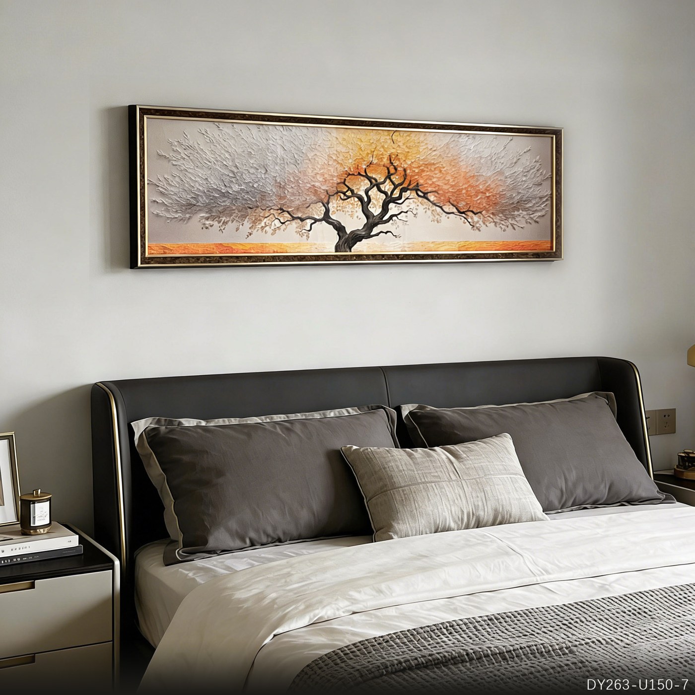 Bedroom Wall Art DY263-U150-7 in an interior setting
