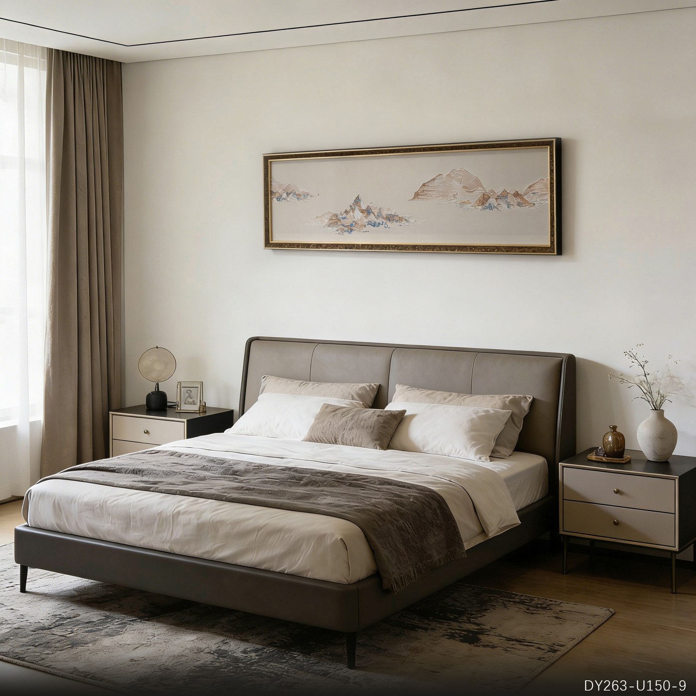 Bedroom Wall Art DY263-U150-9 in an interior setting