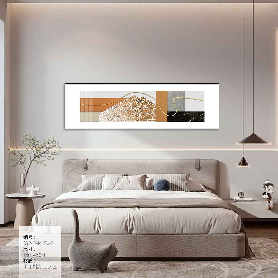 Bedroom Wall Art DY243-M150-3 in an interior setting