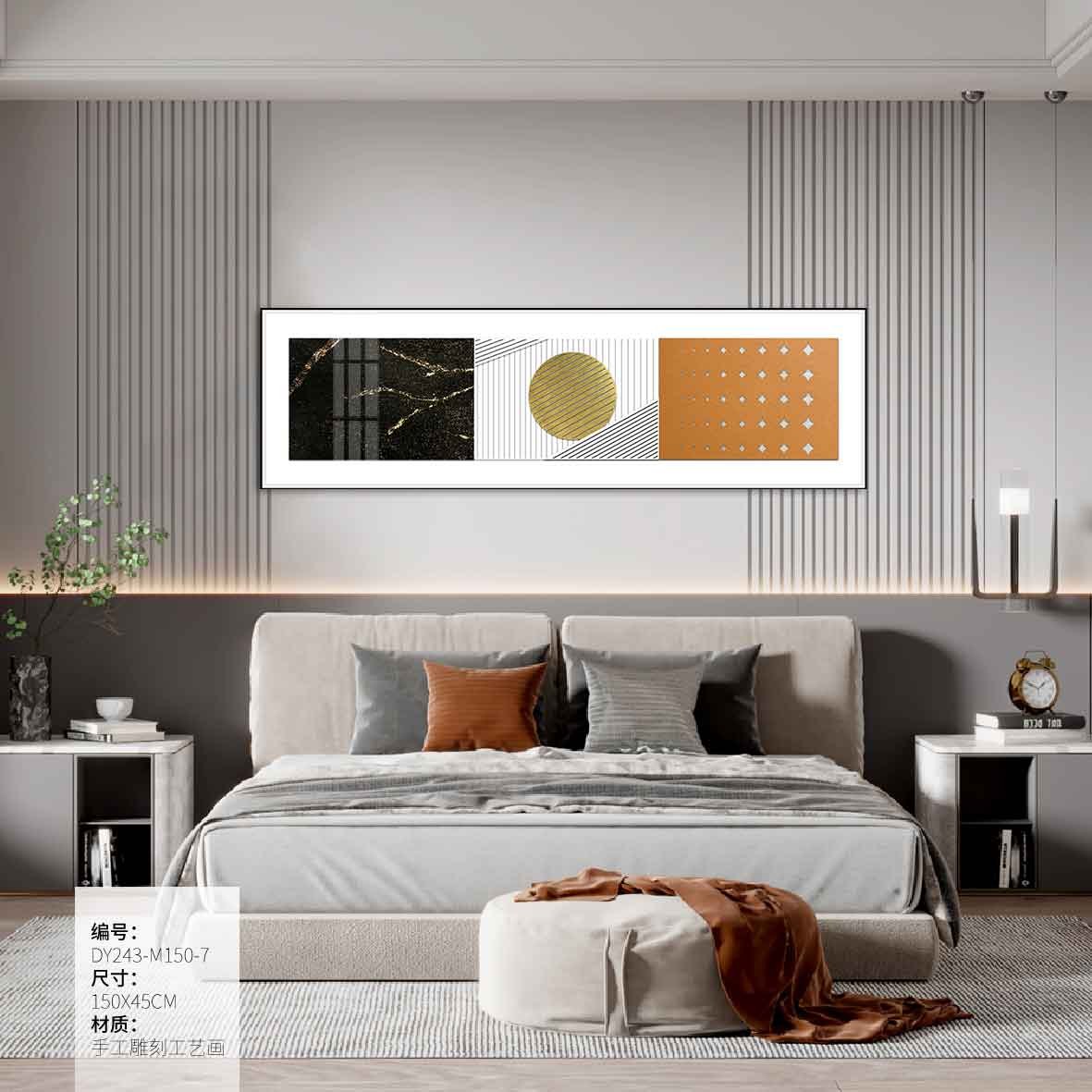 Bedroom Wall Art DY243-M150-7 in an interior setting