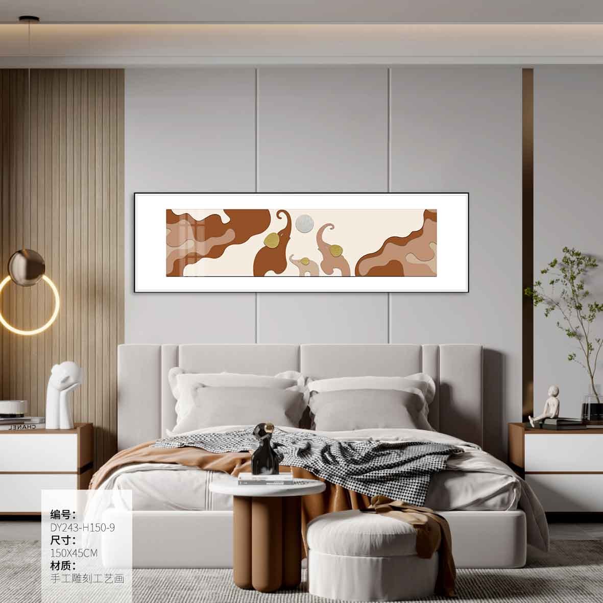Bedroom Wall Art DY243-M150-9 in an interior setting