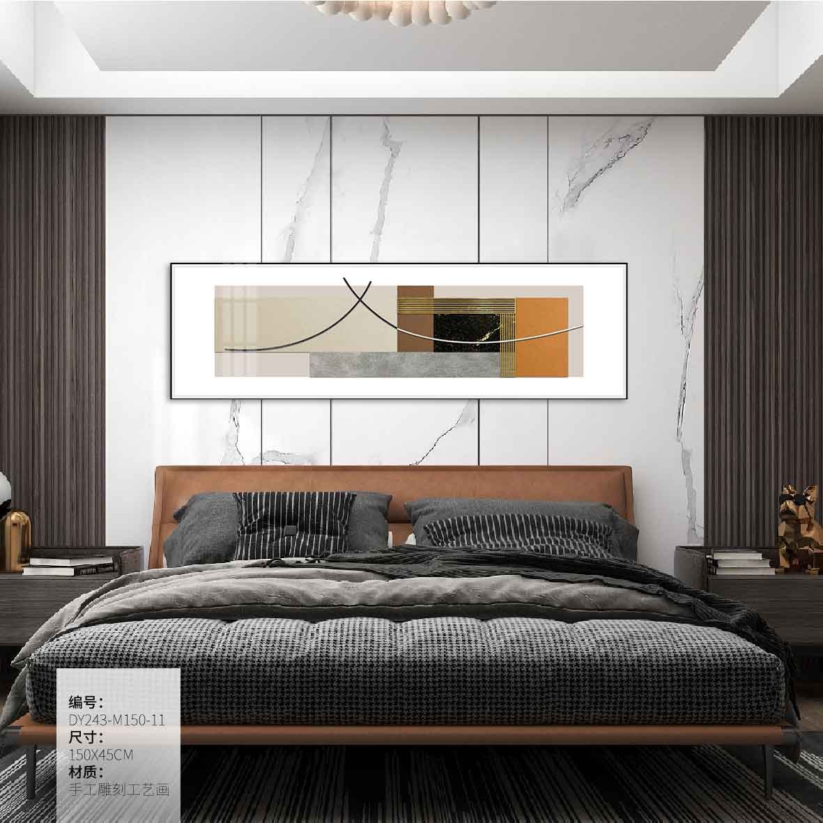 Bedroom Wall Art DY243-M150-11 in an interior setting