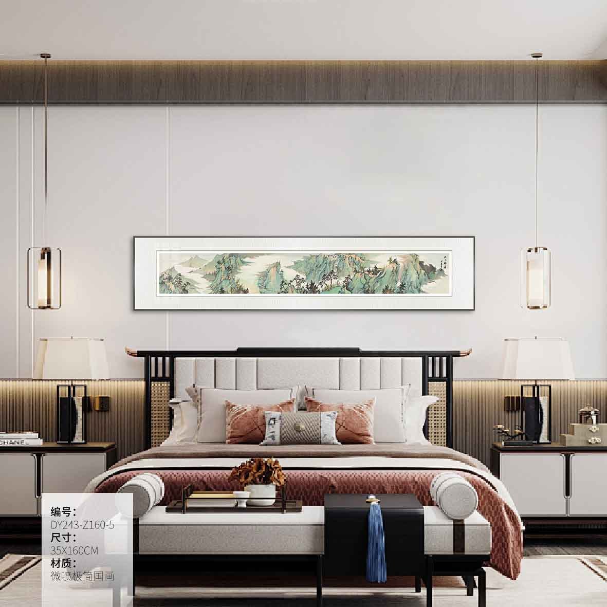 Bedroom Wall Art DY243-Z160-5 in an interior setting