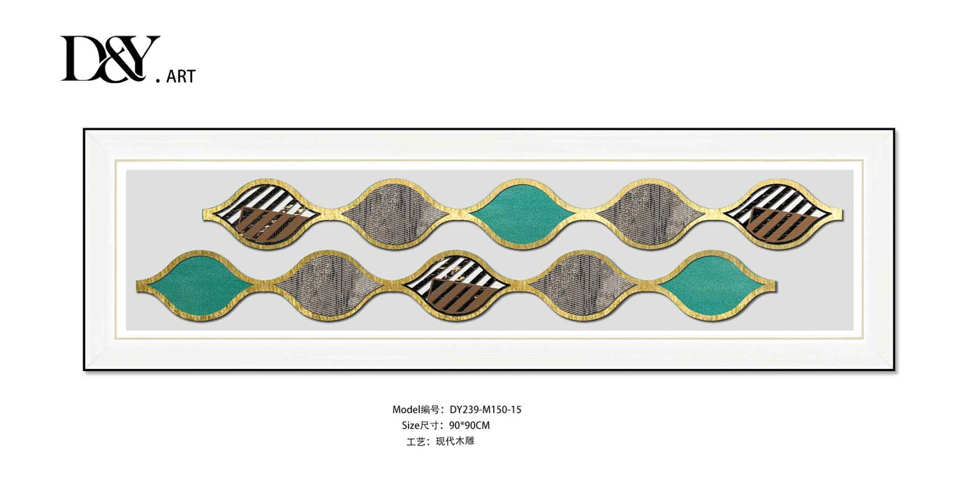 Bedroom Wall Art DY239-M150-15 in an interior setting