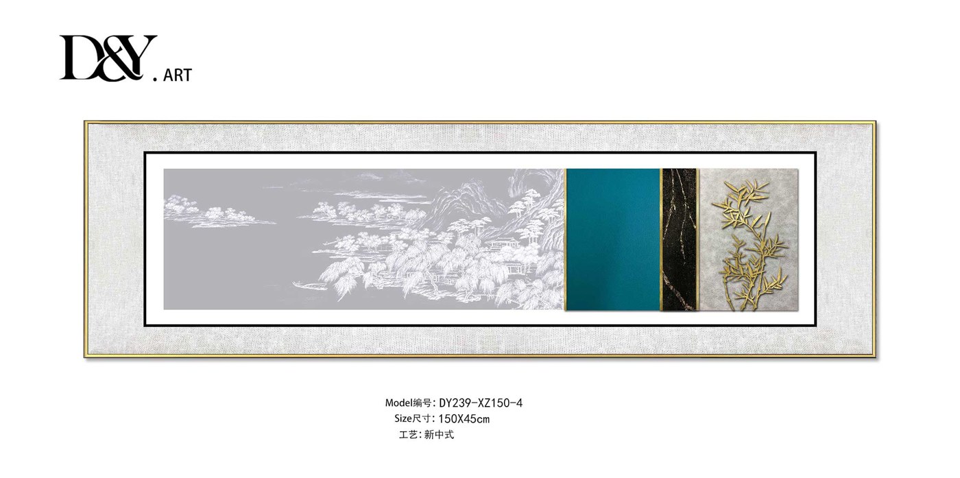 Bedroom Wall Art DY239-XZ150-4 in an interior setting