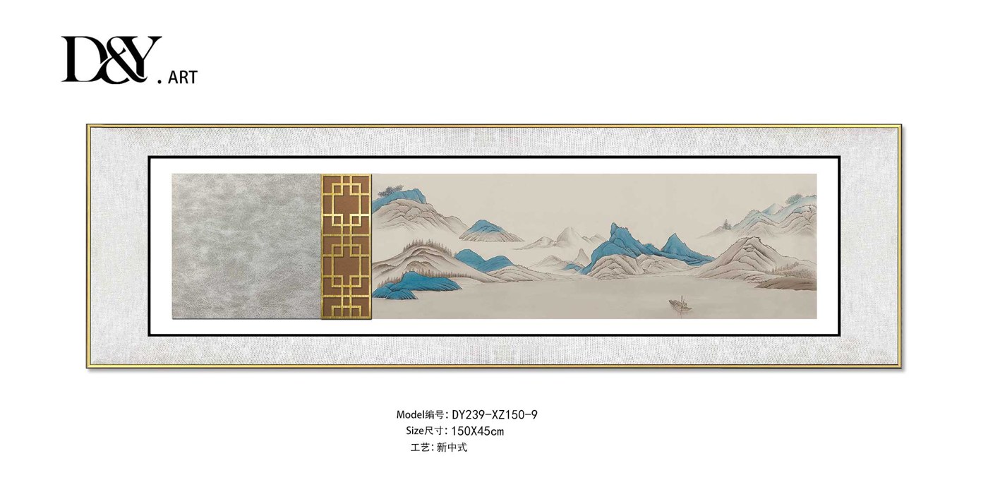Bedroom Wall Art DY239-XZ150-9 in an interior setting