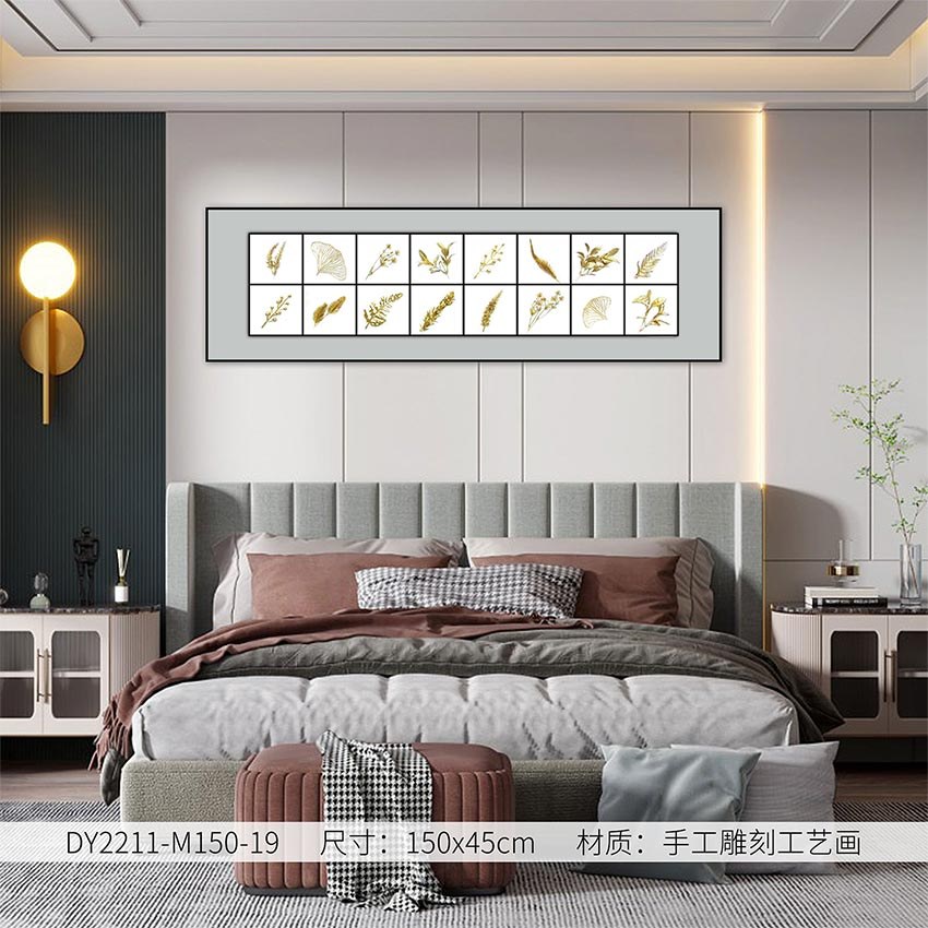 Bedroom Wall Art DY2211-M150-19 in an interior setting