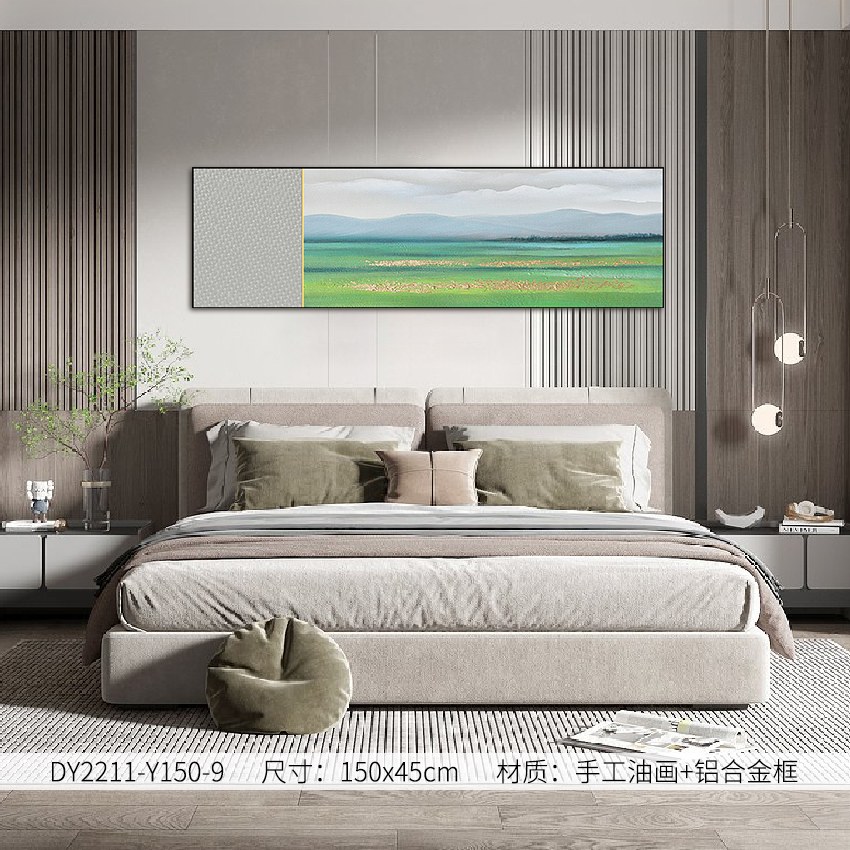 Bedroom Wall Art DY2211-Y150-9 in an interior setting