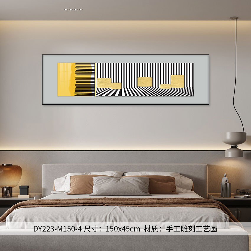 Bedroom Wall Art DY223-M150-4 in an interior setting