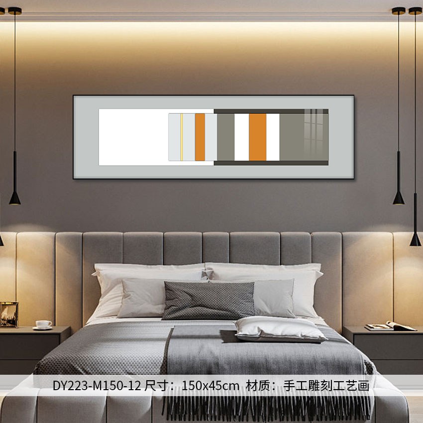 Bedroom Wall Art DY223-M150-12 in an interior setting