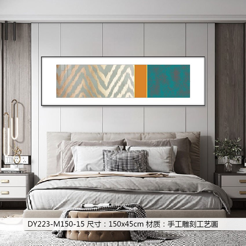 Bedroom Wall Art DY223-M150-15 in an interior setting