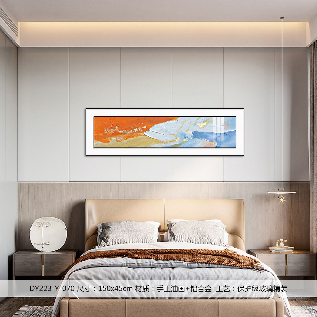 Bedroom Wall Art DY223-Y-070 in an interior setting