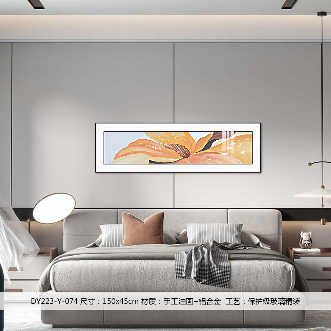 Bedroom Wall Art DY223-Y-074 in an interior setting