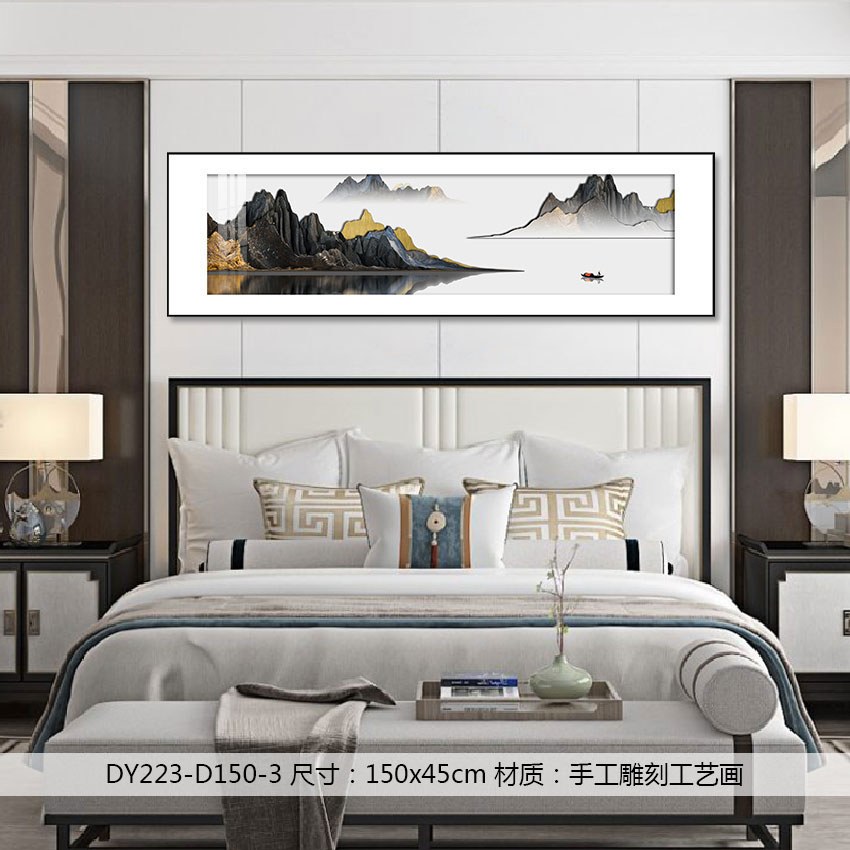 Bedroom Wall Art DY223-D150-3 in an interior setting