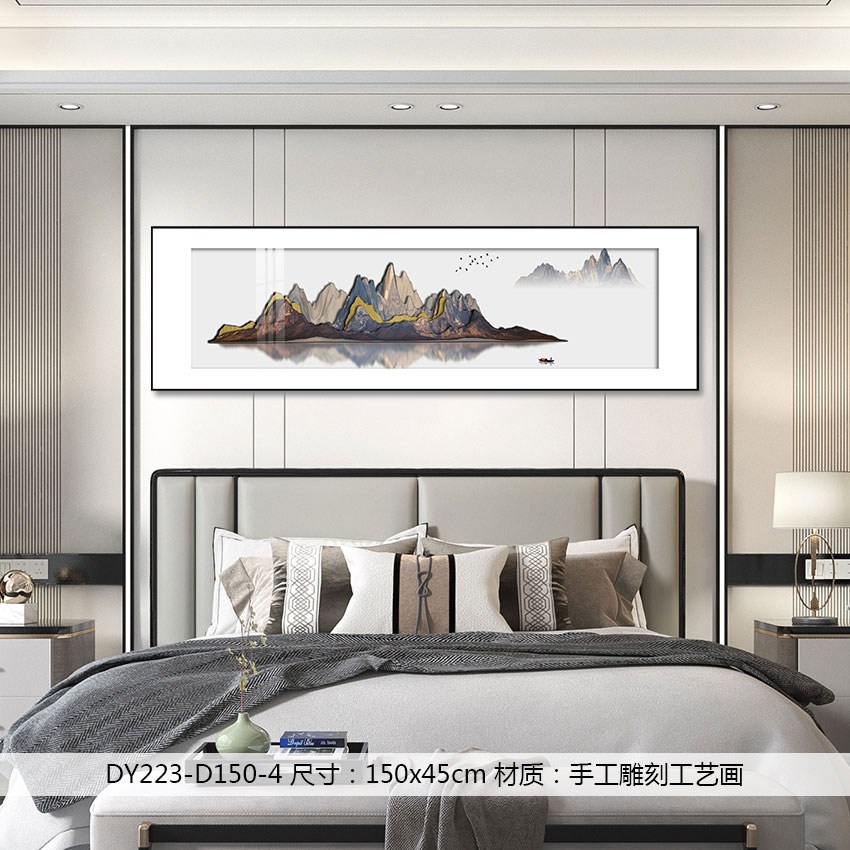 Bedroom Wall Art DY223-D150-4 in an interior setting