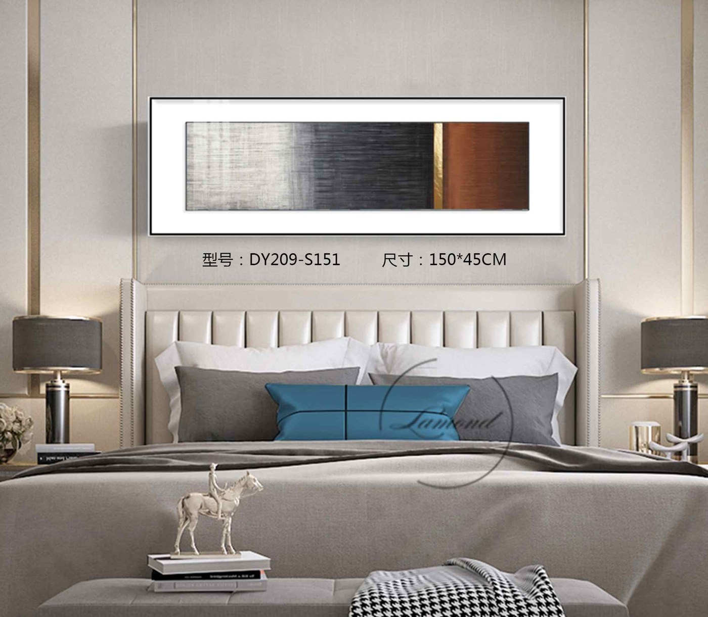 Bedroom Wall Art DY209-S151 in an interior setting