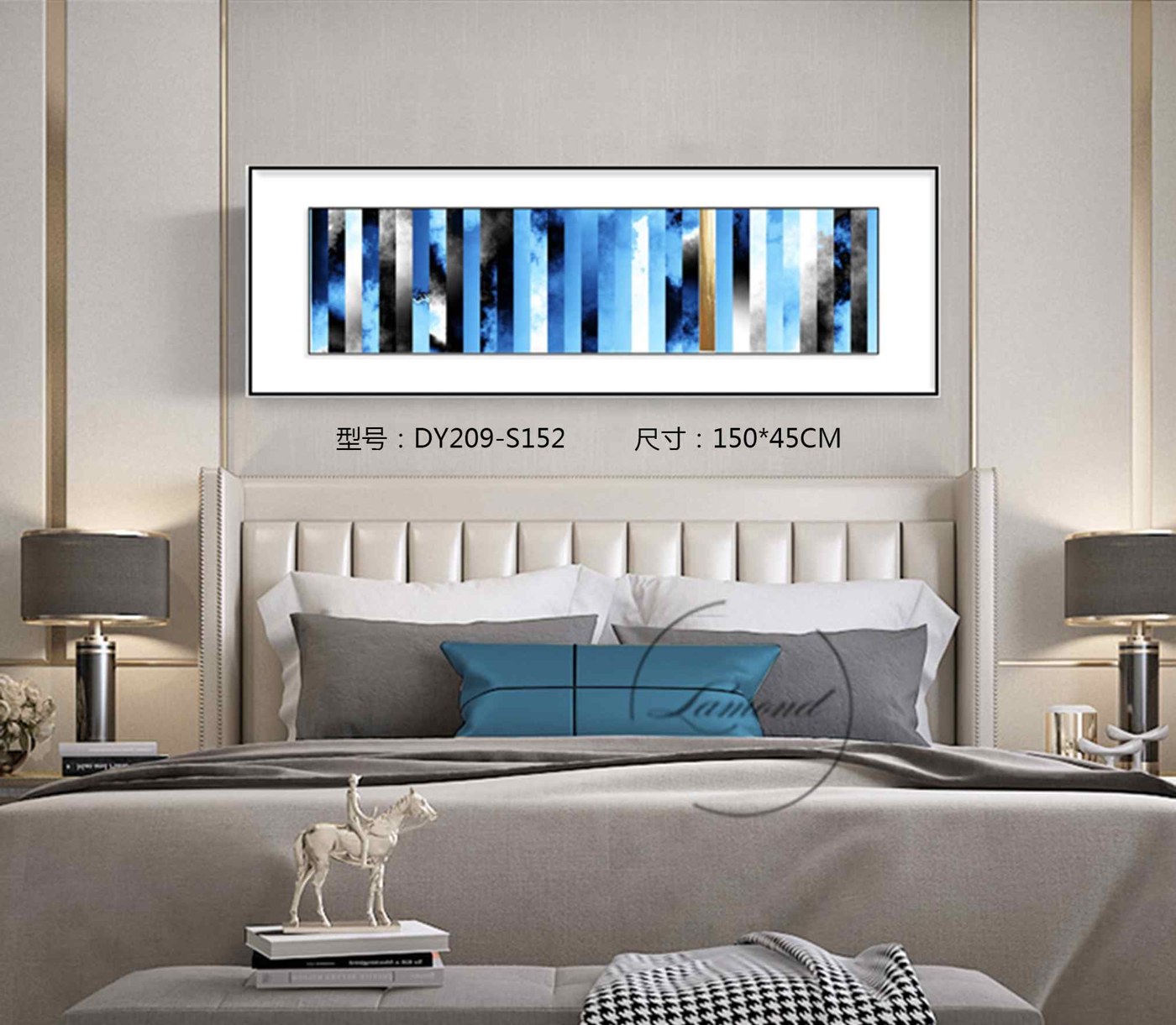 Bedroom Wall Art DY209-S152 in an interior setting