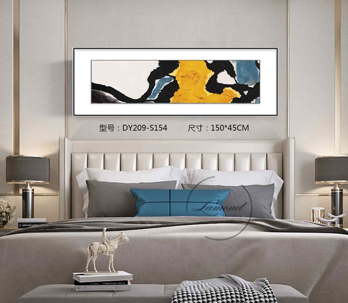 Bedroom Wall Art DY209-S154 in an interior setting