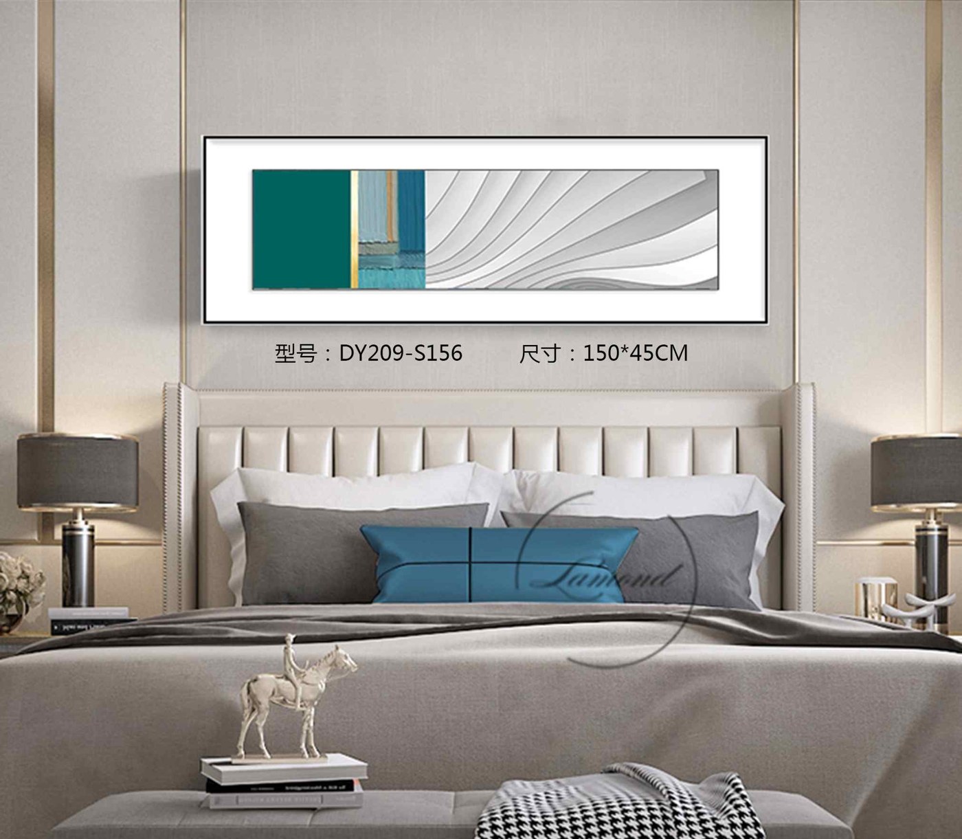 Bedroom Wall Art DY209-S156 in an interior setting