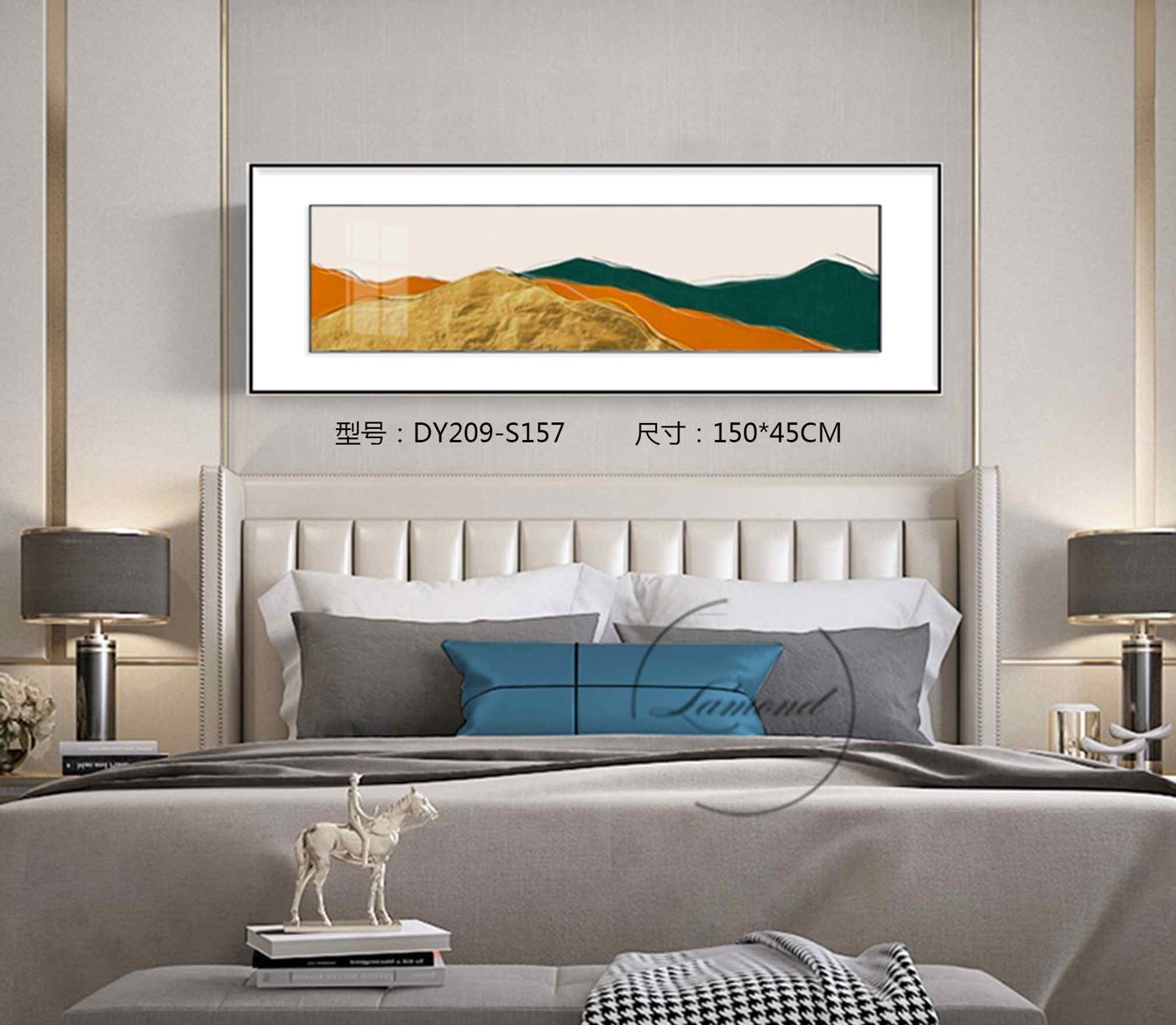 Bedroom Wall Art DY209-S157 in an interior setting