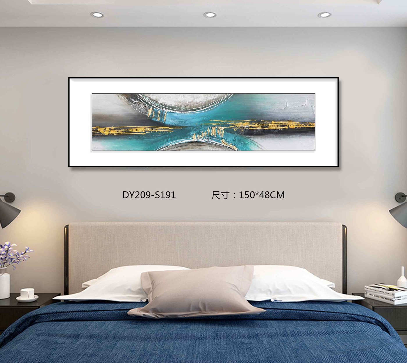 Bedroom Wall Art DY209-S191 in an interior setting