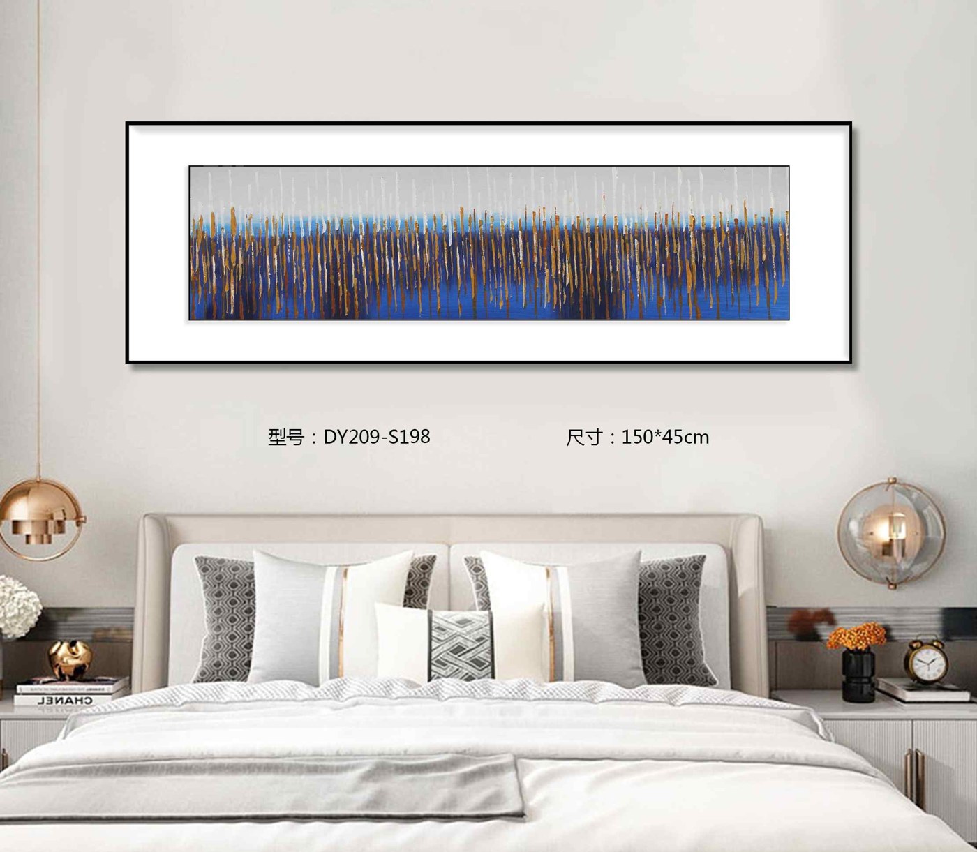 Bedroom Wall Art DY209-S198 in an interior setting
