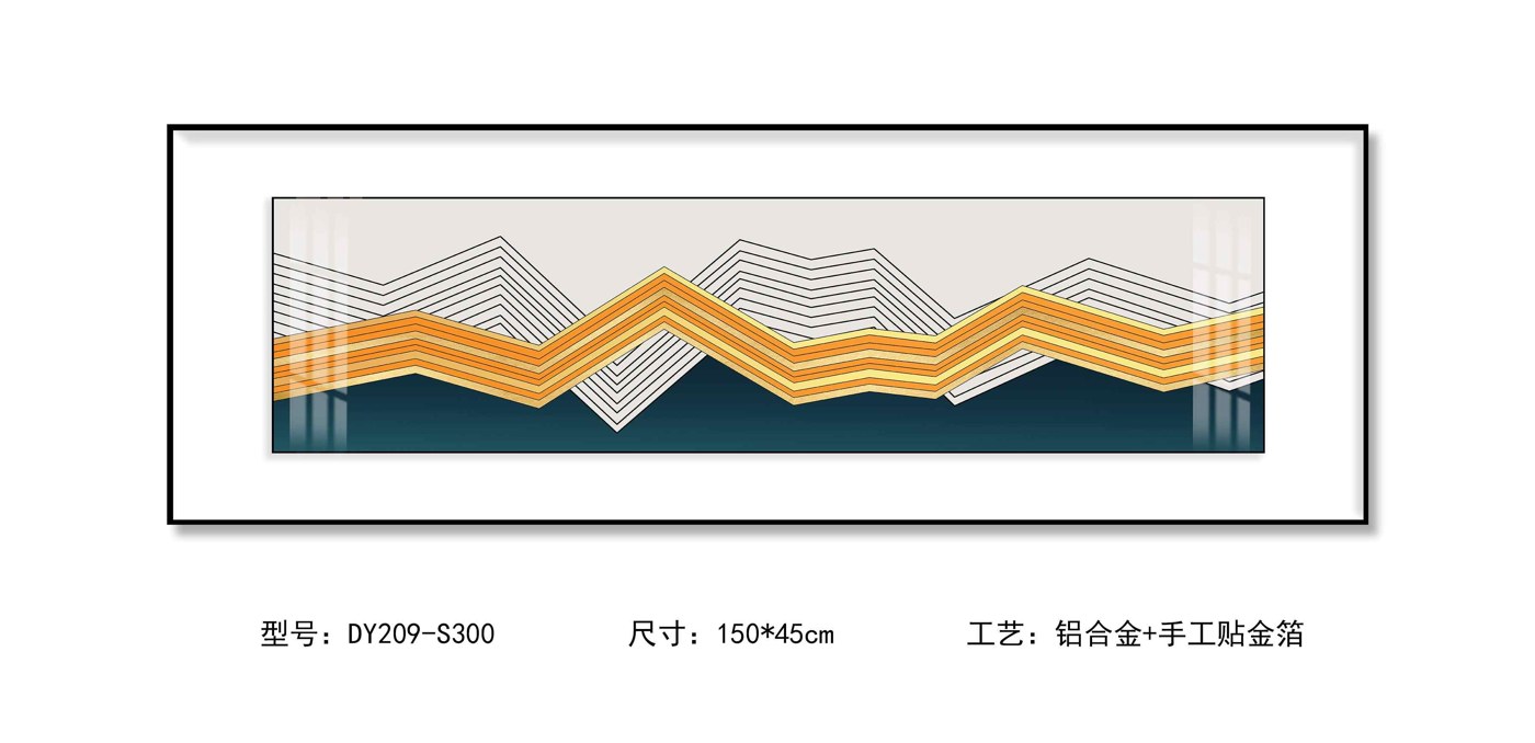 Bedroom Wall Art DY209-S300 in an interior setting