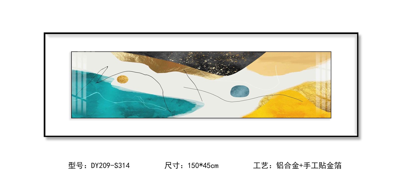 Bedroom Wall Art DY209-S314 in an interior setting
