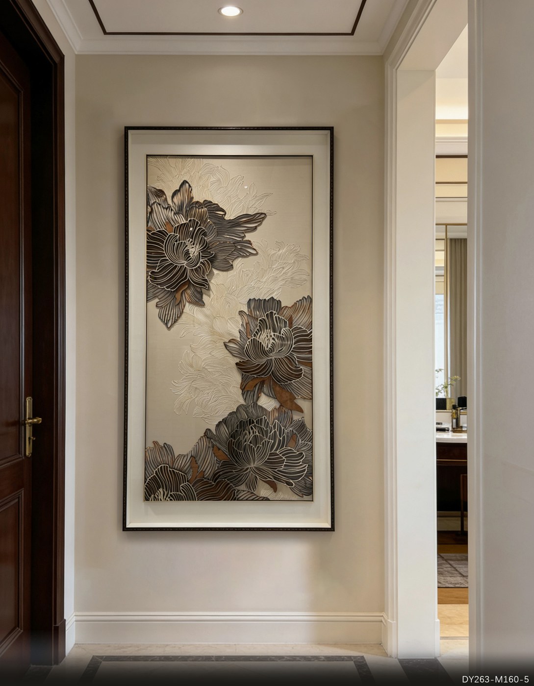 Entryway Wall Art DY263-M160-5 displayed in an interior