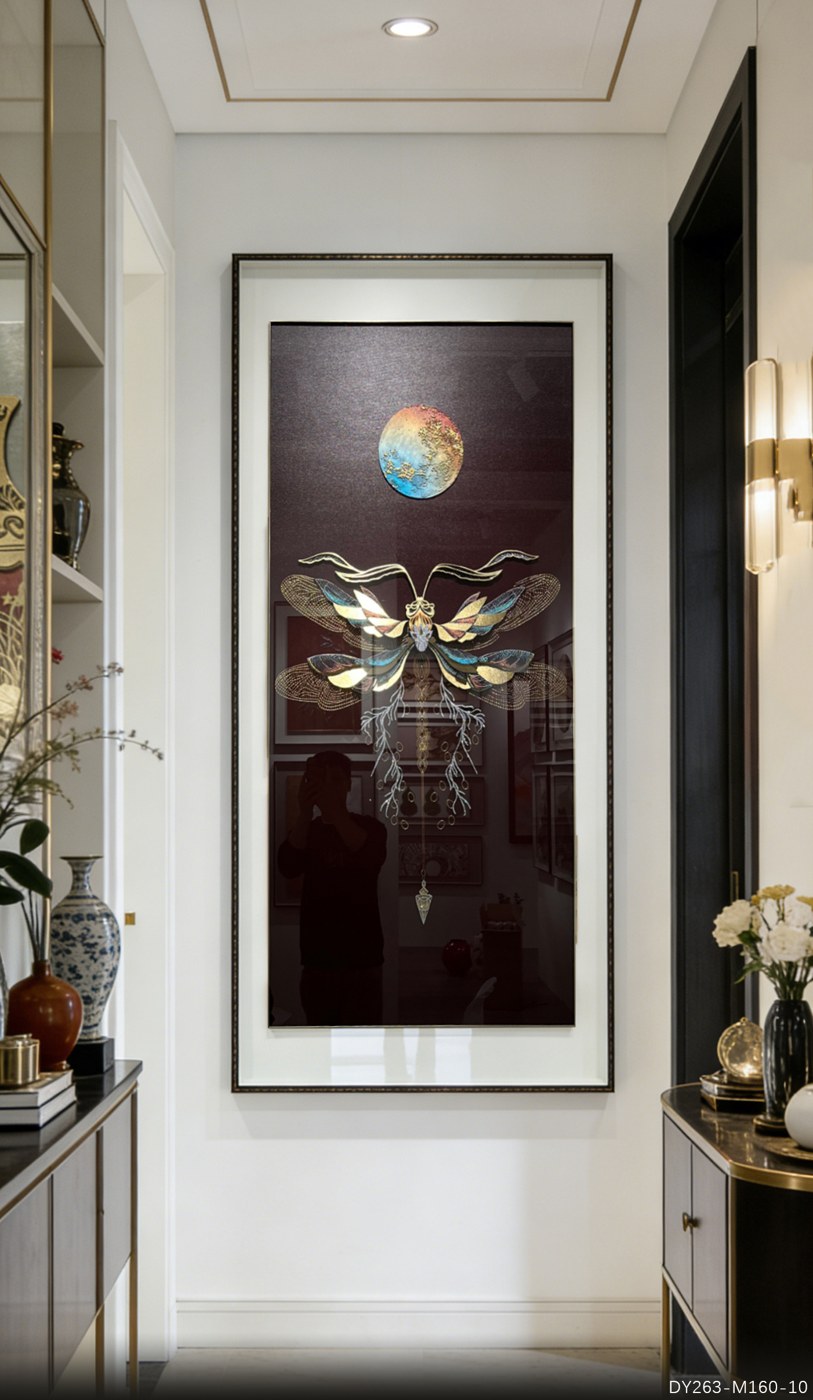 Entryway Wall Art DY263-M160-10 displayed in an interior