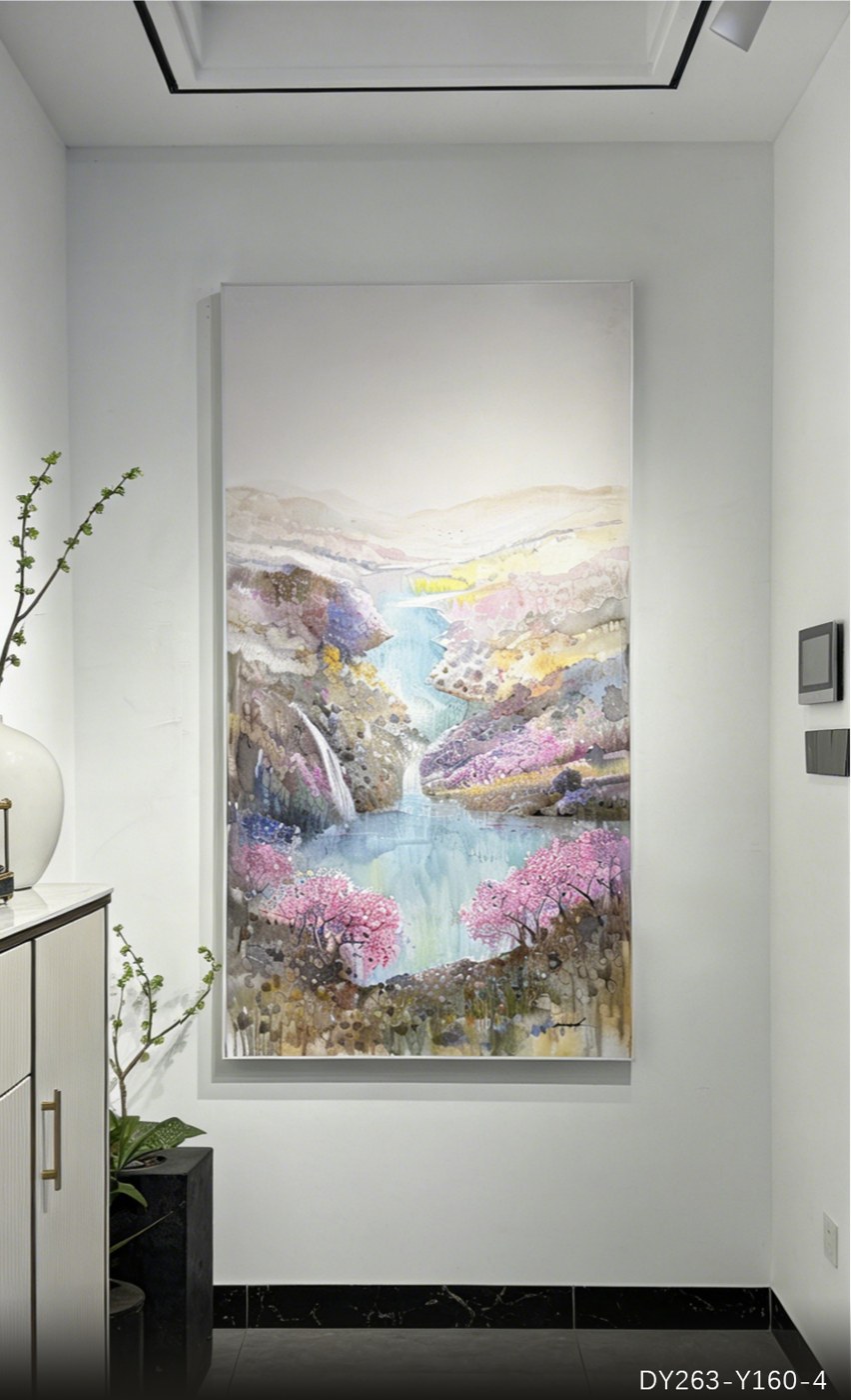 Entryway Wall Art DY263-Y160-4 in an interior setting