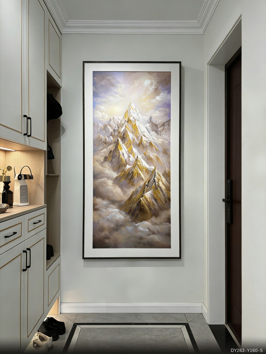 Entryway Wall Art DY263-Y160-5 in an interior setting
