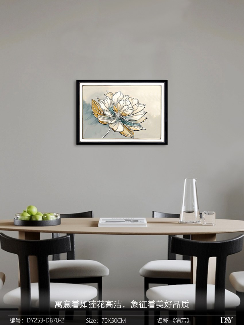 Electrical Panel Cover Art DY253-DB70-2 displayed in an interior