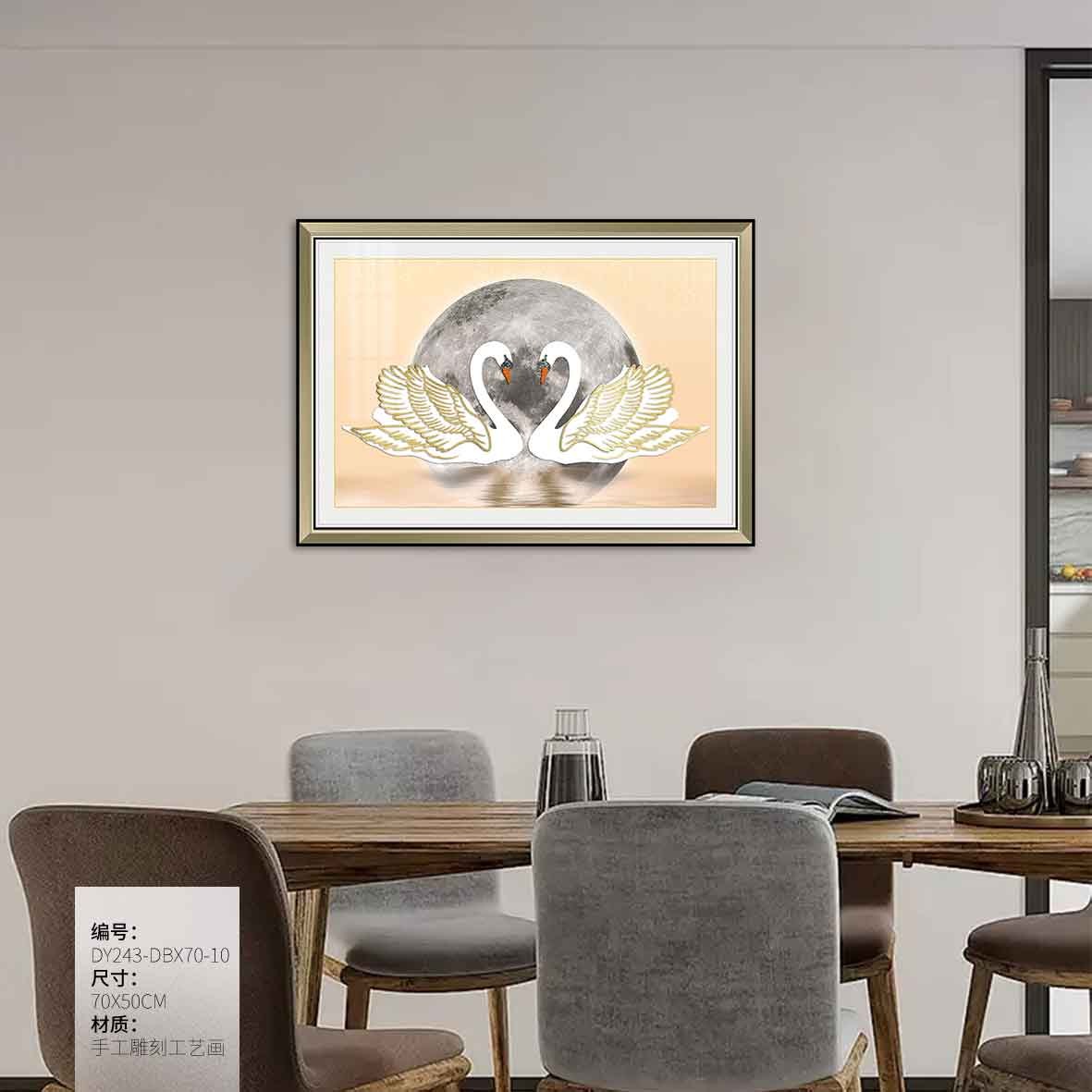 Electrical Panel Cover Art DY243-DBX70-10 in an interior setting