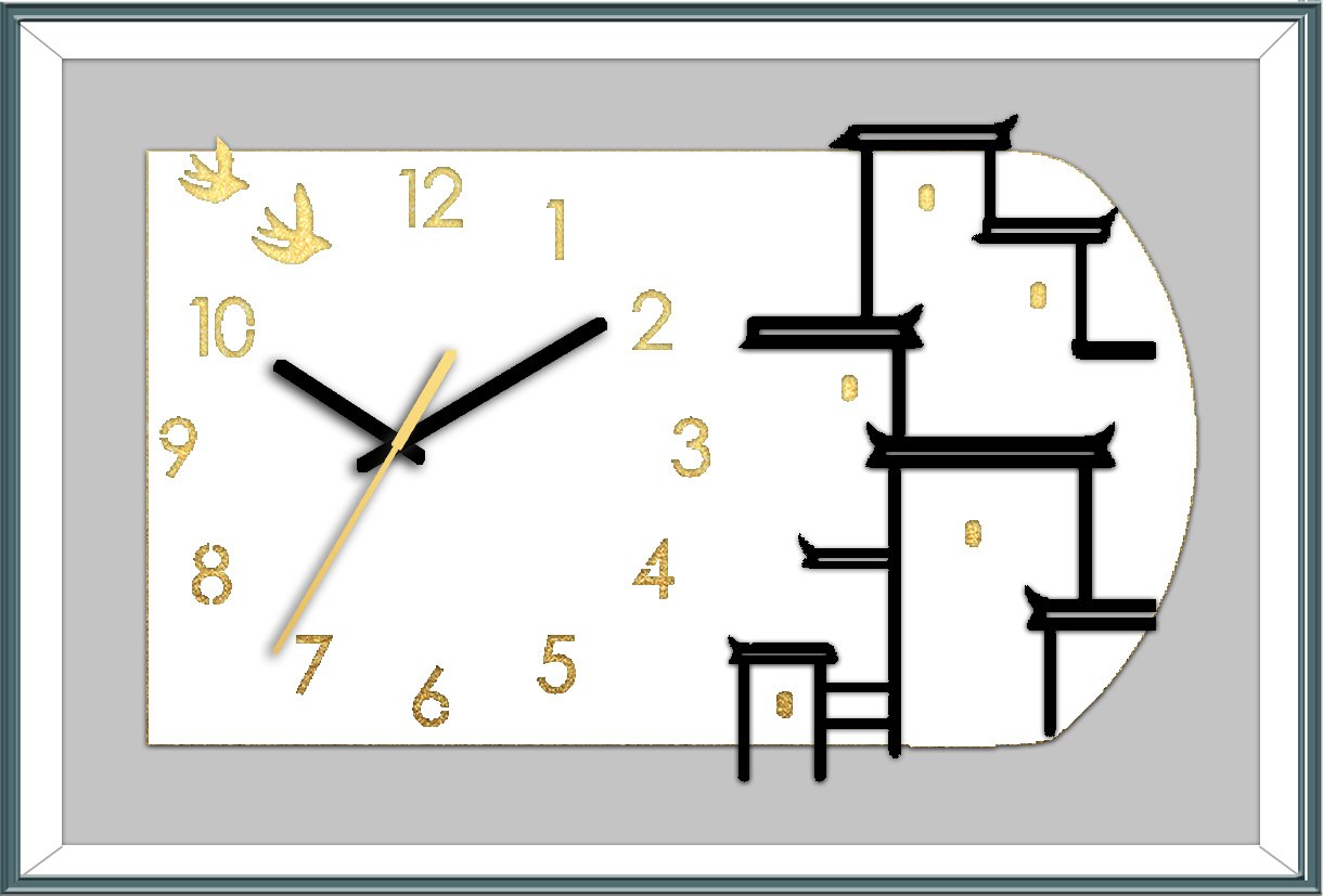 Classic Wall Clocks 2211TA30-007 in an interior setting