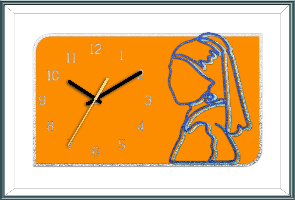 Classic Wall Clocks 2211TA30-008 in an interior setting
