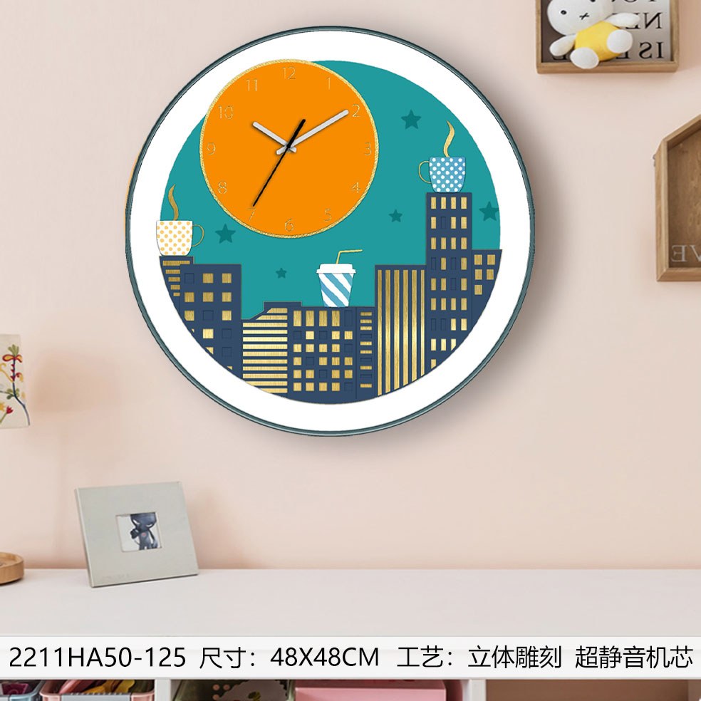 Classic Wall Clocks 2211HA50-125 in an interior setting