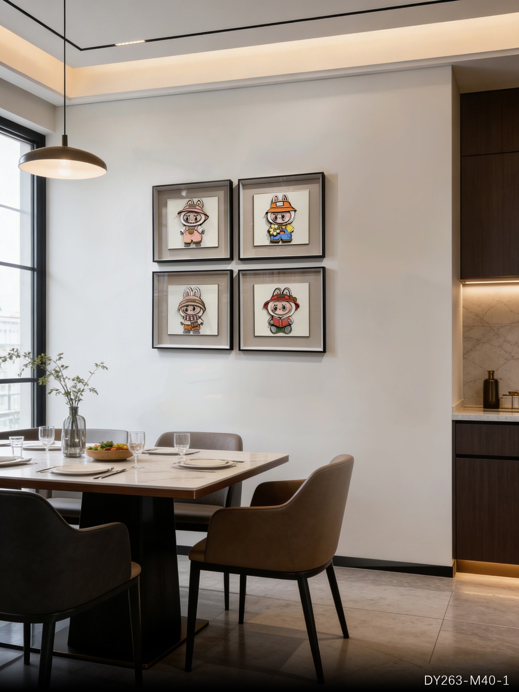 Small Dining & Bedroom Art DY263-M40-1 in an interior setting