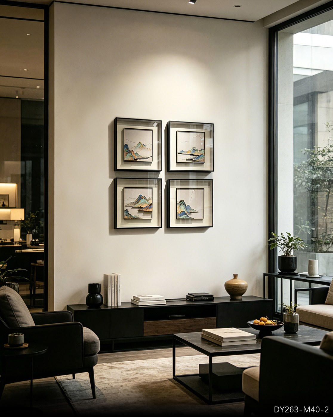 Small Dining & Bedroom Art DY263-M40-2 in an interior setting