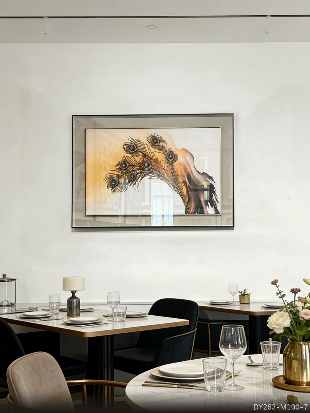 Dining Room Wall Art DY263-M100-7 in an interior setting