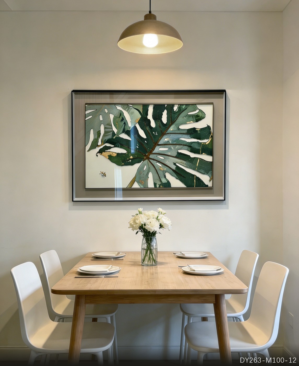 Dining Room Wall Art DY263-M100-12 displayed in an interior